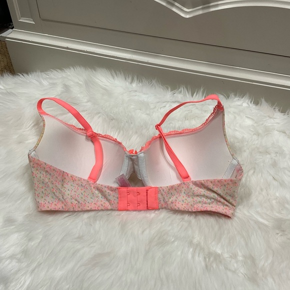 Vintage Victoria's Secret Bright Orange  Bra Set - Picture 4 of 10